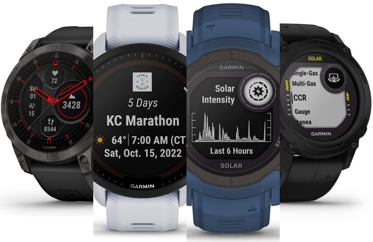 Best Garmin smartwatches sliced header