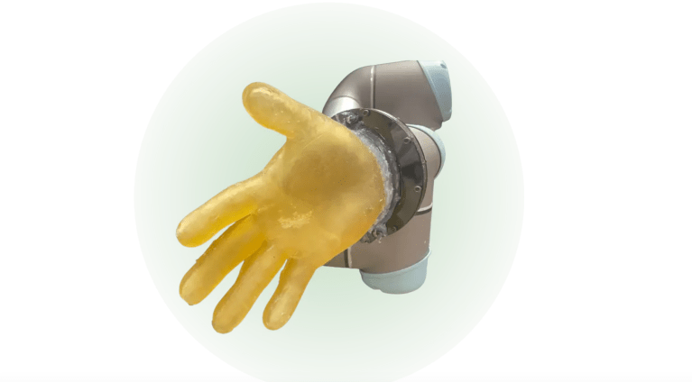yellow robot hand